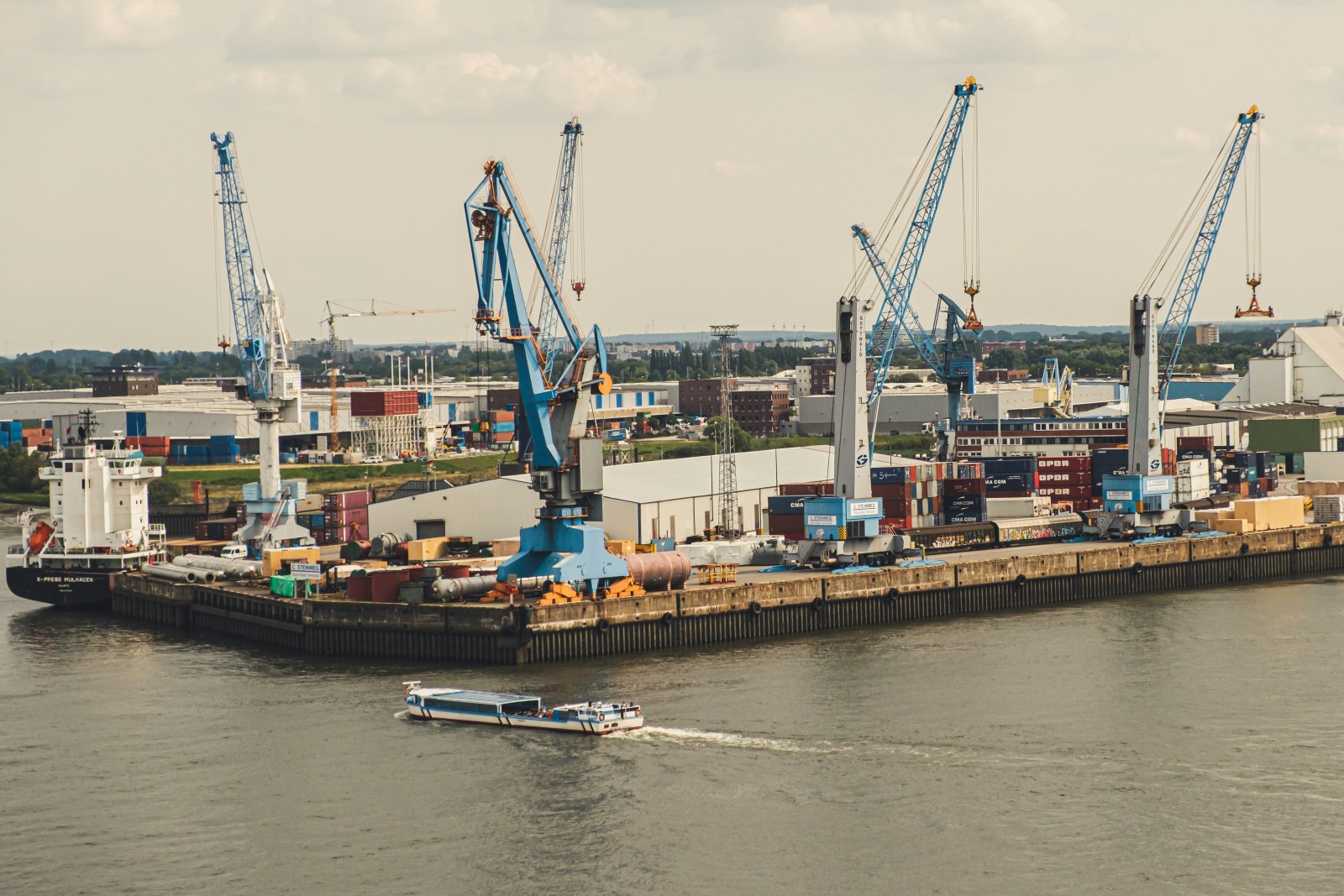 Hafenrundfahrt Containerterminals